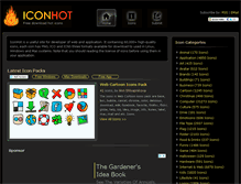 Tablet Screenshot of iconhot.com